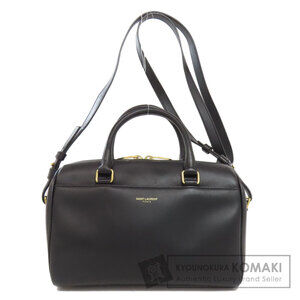 Saint Laurent Duffle Handbag Leather